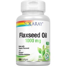 Solaray Leinsamenöl (Flaxseed Oil) - 100 softgele