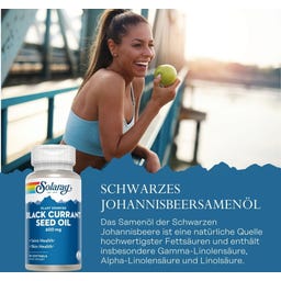 Schwarzes Johannisbeersamenöl (Black Currant Seed Oil) - 90 softgele