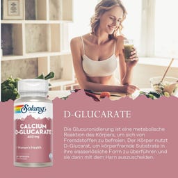 Solaray Calcium D-Glucarate - 60 Kapseln
