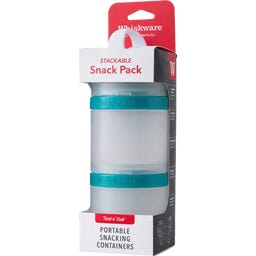 BlenderBottle Whiskware Snack Container 3Pak - Teal