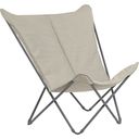 Lafuma SPHINX Lounge Chair, Titane - Latte