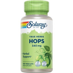 Solaray Hopfen Kapseln - 100 veg. Kapseln