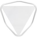 Beistelltisch VOGUE mit perforierter Tischplatte - Kaolin (white) perforiert