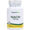 NaturesPlus® Niacin 100 mg - 90 Tabletten