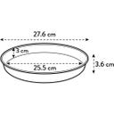 elho loft urban Untersetzer rund 28 - weiss