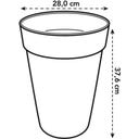 elho loft urban rund hoch 28