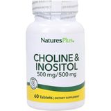 NaturesPlus® Choline & Inositol 500 / 500 mg