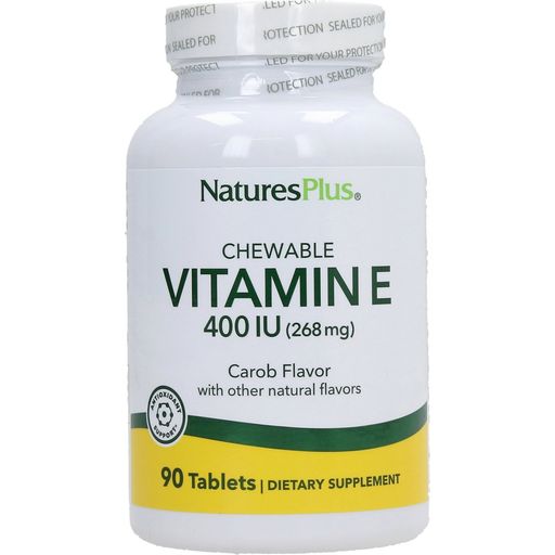 NaturesPlus® Vitamin E 400 IU Kautabletten - 90 Kautabletten