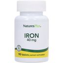 NaturesPlus® Iron - Eisen 40 mg - 90 Tabletten