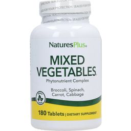 NaturesPlus® Gemischtes Gemüse - Mixed Vegetables® - 180 Tabletten