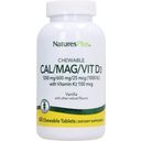 NaturesPlus® Cal/Mag/Vit. D3 mit Vit. K2 Kautabletten - Vanille