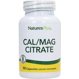 NaturesPlus® Cal/Mag Citrate Caps - 90 veg. Kapseln