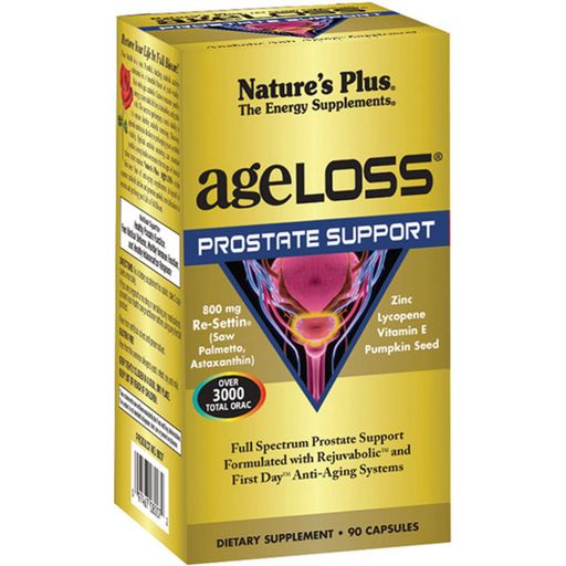 NaturesPlus® AgeLoss Prostate Support - 90 Kapseln