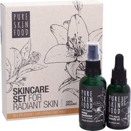 PURE SKIN FOOD Organic Skincare Set For Radiant Skin - 1 Set