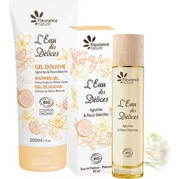 Fleurance Nature L'Eau des Délices Gift Set - Agrumes & Fleurs blanches