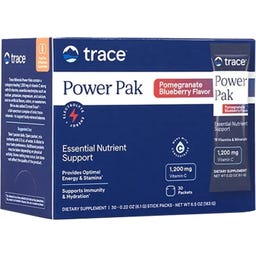 Trace Minerals Research Power Pak Essential Nutrient Support - Blaubeere-Granatapfel