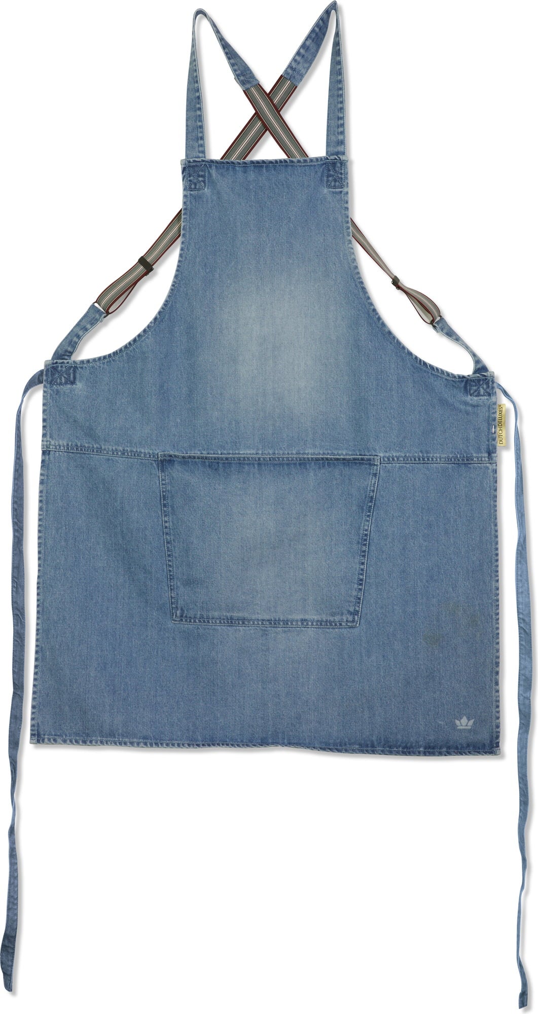 Dutchdeluxes Suspender Schürze Denim - Blue