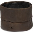 Dutchdeluxes Brotkorb aus Leder - vintage brown