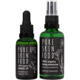 PURE SKIN FOOD Organic Skincare Set For Sensitive Skin