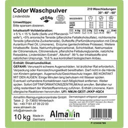 AlmaWin Waschpulver Color - 10 kg