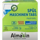 AlmaWin Spülmaschinen-Tabs - 25 Stück