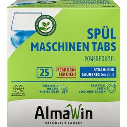 AlmaWin Spülmaschinen-Tabs - 25 Stück