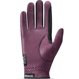 Roeckl Damen-Reithandschuh ''Lona'' weinbeere