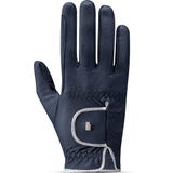 Roeckl Reithandschuhe "Lona" navy/silber
