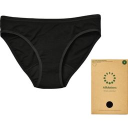 AllMatters Period Underwear Bikini Black - M Black (1 Stk)