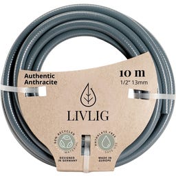 Livlig53 Design Gartenschlauch 10m - Anthrazit