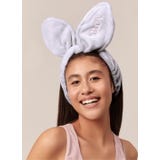 Bunny Ears Headband - 2in1 Hair Protecting Headband & Hair Tie