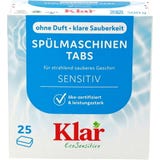 klar Sp&uuml;lmaschinen-Tabs