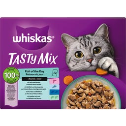 Multipack 12x85g Tasty Mix Fish of the Day in Sauce - 1.020 g