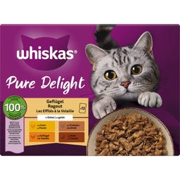 Multipack 12x85g Pure Delight Geflügel Ragout in Gelee - 1.020 g