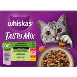 Multipack 12x85g Tasty Mix Chef's Choice in Sauce - 1.020 g