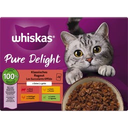 Multipack 12x85g Pure Delight Klassisches Ragout in Gelee - 1.020 g