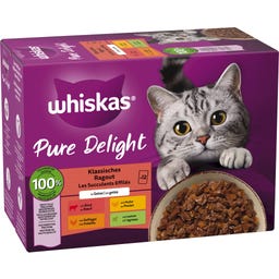 Multipack 12x85g Pure Delight Klassisches Ragout in Gelee - 1.020 g