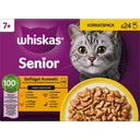 Whiskas Multipack 24x85g Geflügel Auswahl 7+ - 2.040 g