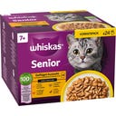 Whiskas Multipack 24x85g Geflügel Auswahl 7+ - 2.040 g