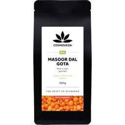Masoor Dal Gota - Rote Linsen geschält ganz BIO - 500 g