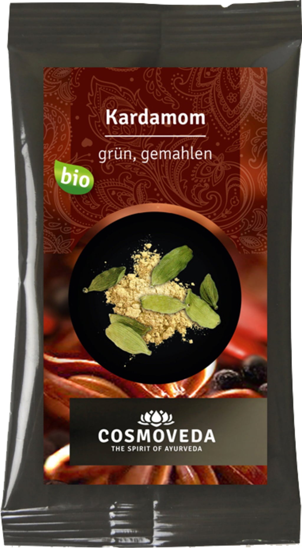 Cosmoveda Kardamom grün gemahlen BIO