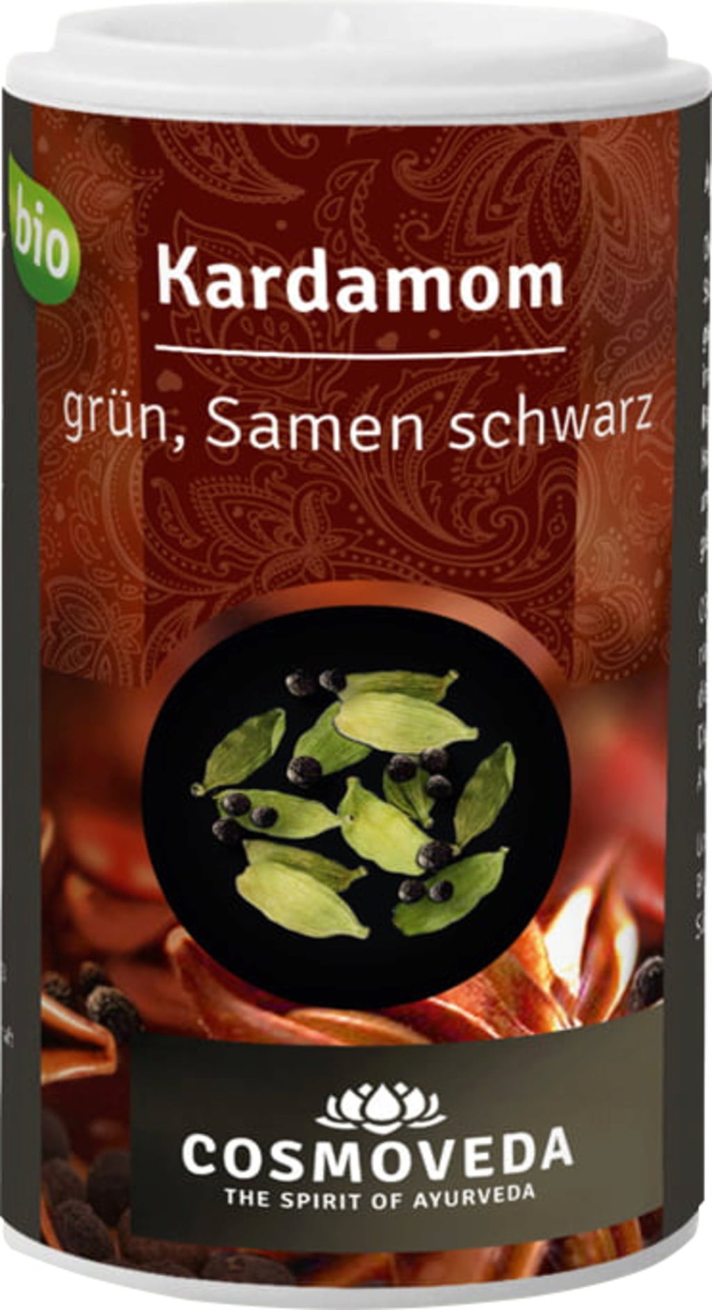 Cosmoveda Kardamom grün, Samen schwarz - Bio