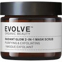 Evolve Organic Beauty Radiant Glow Two-in-One Mask - 60 ml