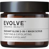 Evolve Organic Beauty Radiant Glow Two-in-One Mask