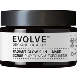 Evolve Organic Beauty Radiant Glow Two-in-One Mask - 30 ml