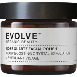 Evolve Organic Beauty Rose Quartz Facial Polish - 60 ml