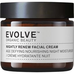 Evolve Organic Beauty Nightly Renew Facial Cream - 60 ml
