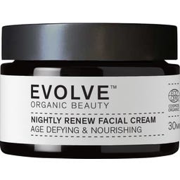 Evolve Organic Beauty Nightly Renew Facial Cream - 30 ml