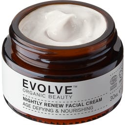 Evolve Organic Beauty Nightly Renew Facial Cream - 30 ml