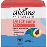 alviana Naturkosmetik Feste Duschseife Pfirsich
